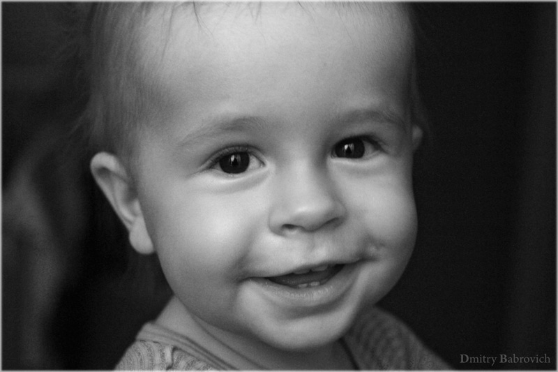 От улыбки...