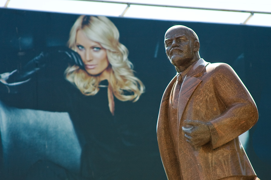 В шушенском...