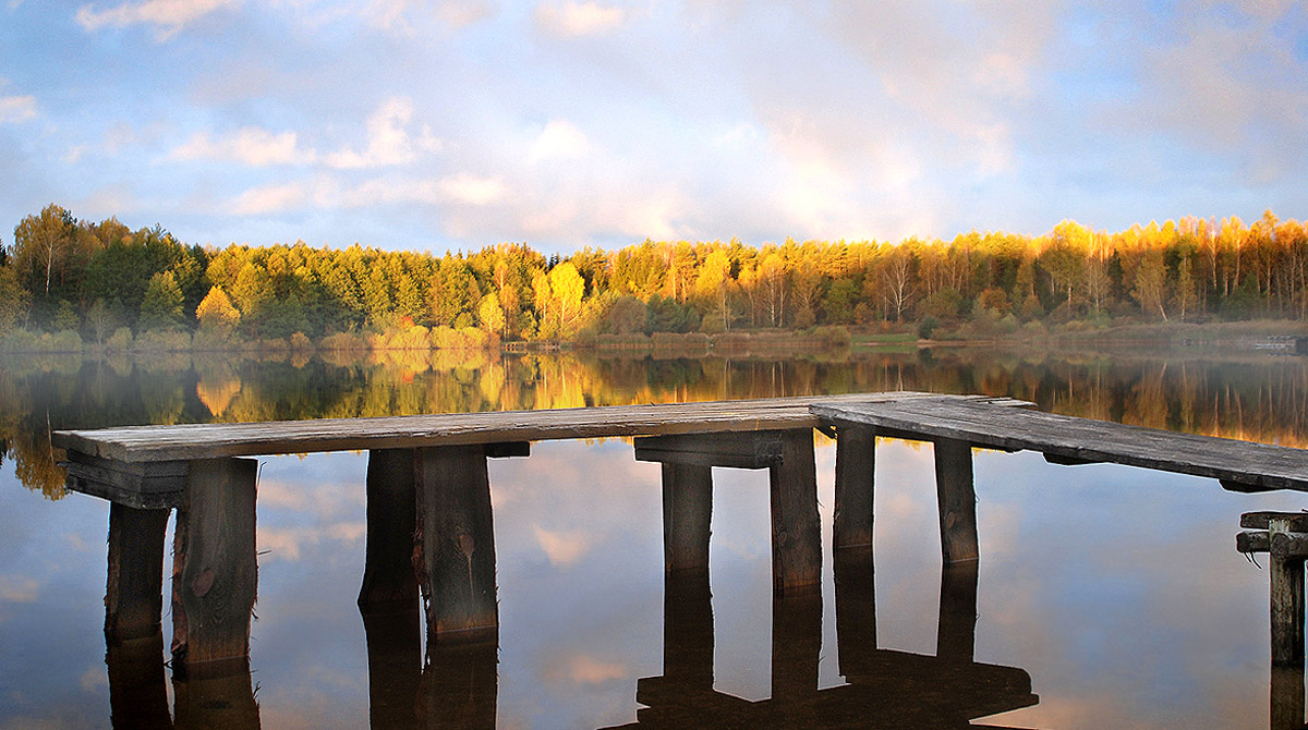 рассеялся туман