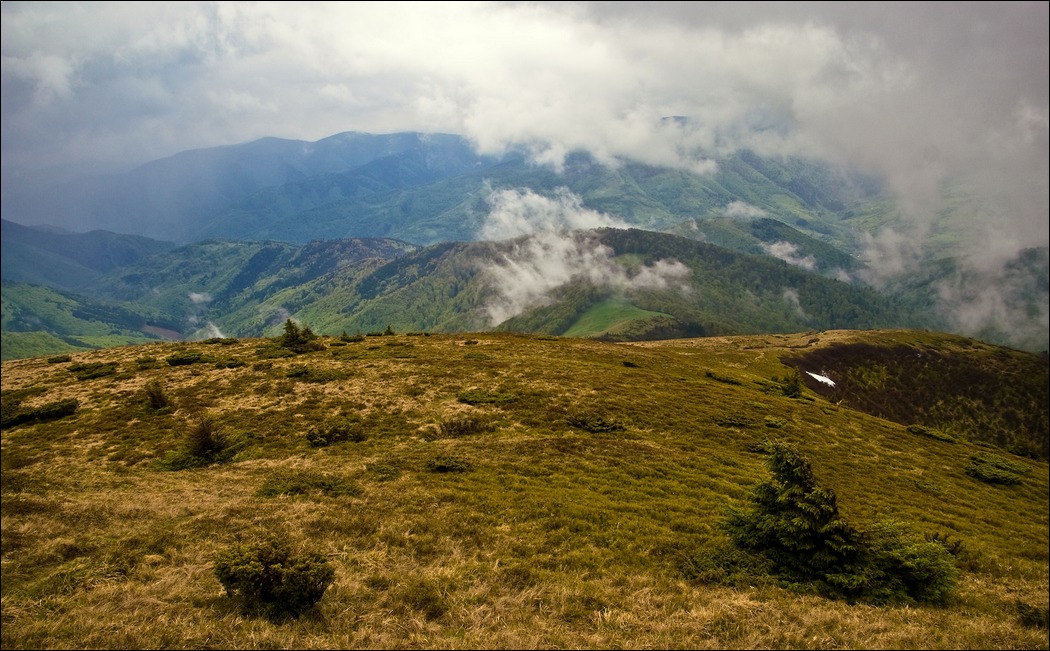 Взобравшись на Шешул..