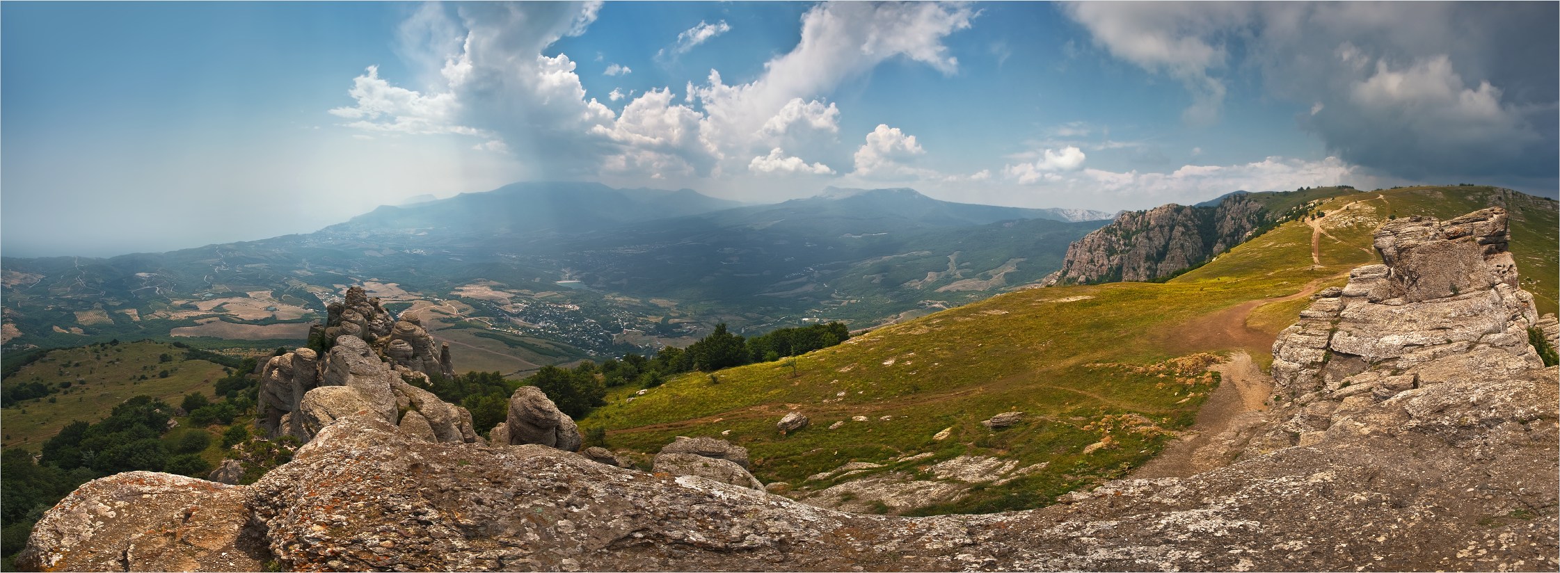 Ощущая себя птицей, или о своеобразном взгляде с Демерджи....