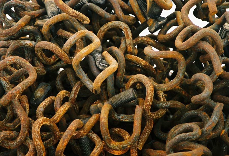 железные макароны