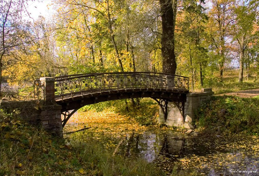 ... и мостик в том парке есть #2#