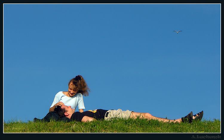 Двое и чайка