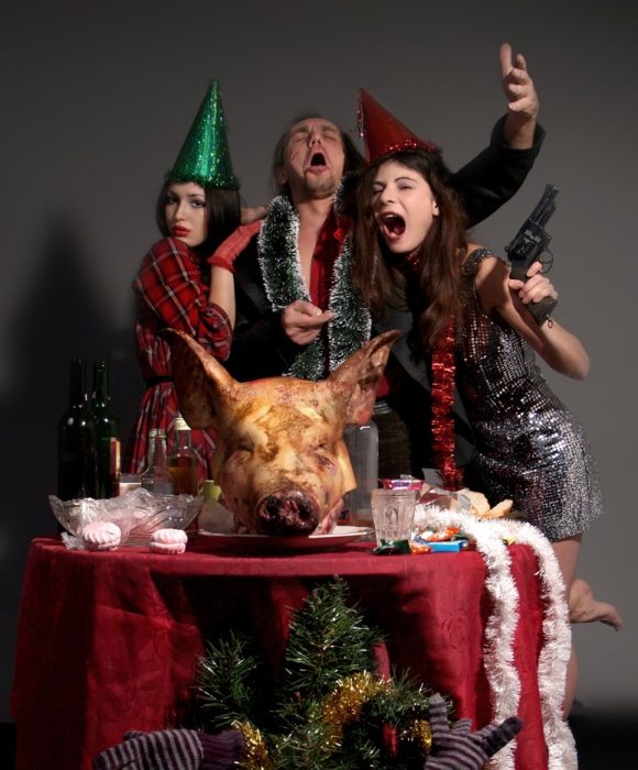 Празднование шло не по децки