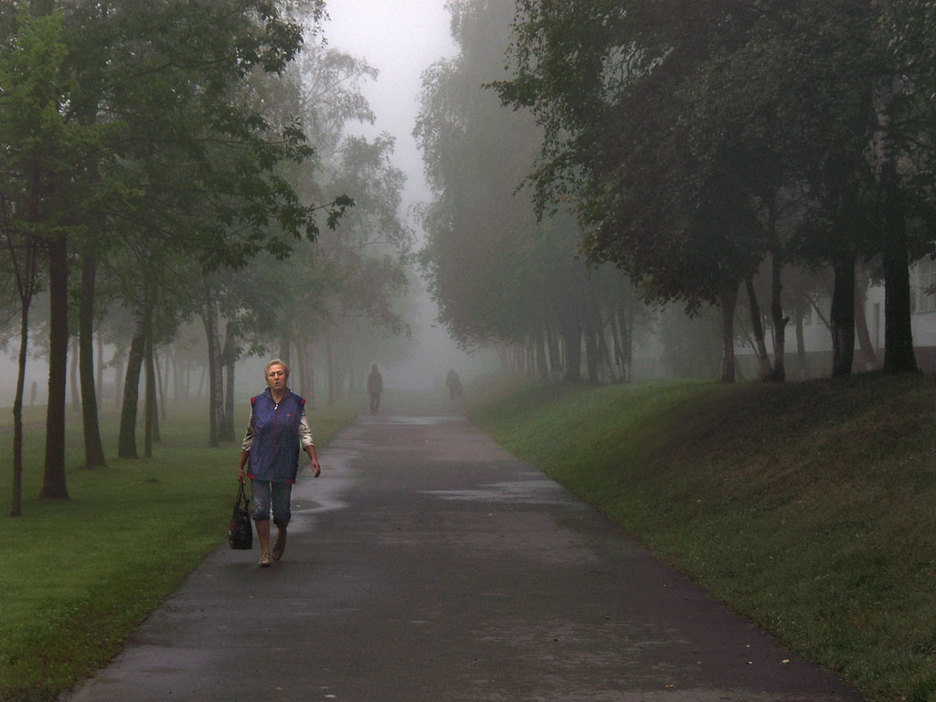 Туман на улице Чкалова