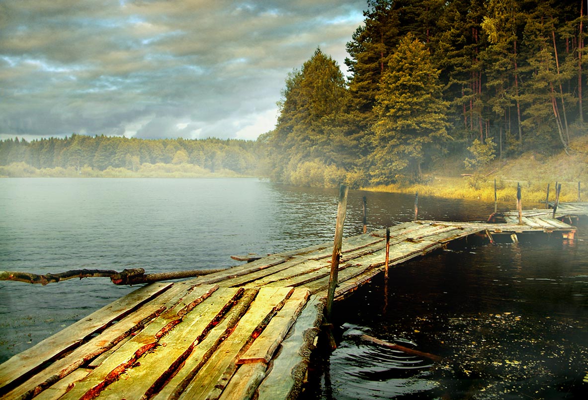 снова мосток