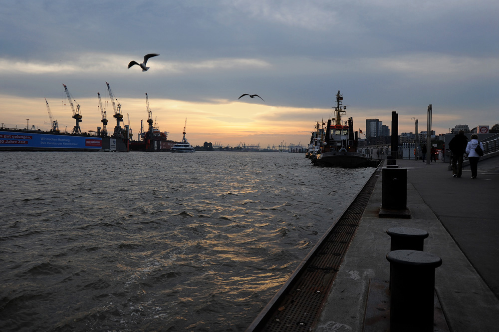 Вечер в порту