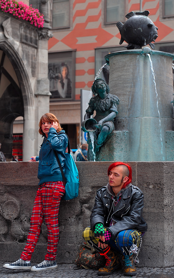 Цветные  люди