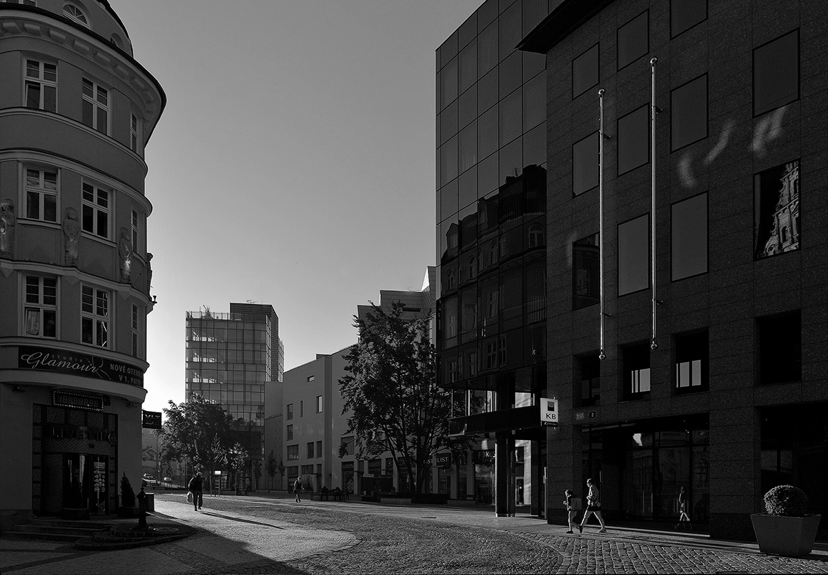 Первые  прохожие