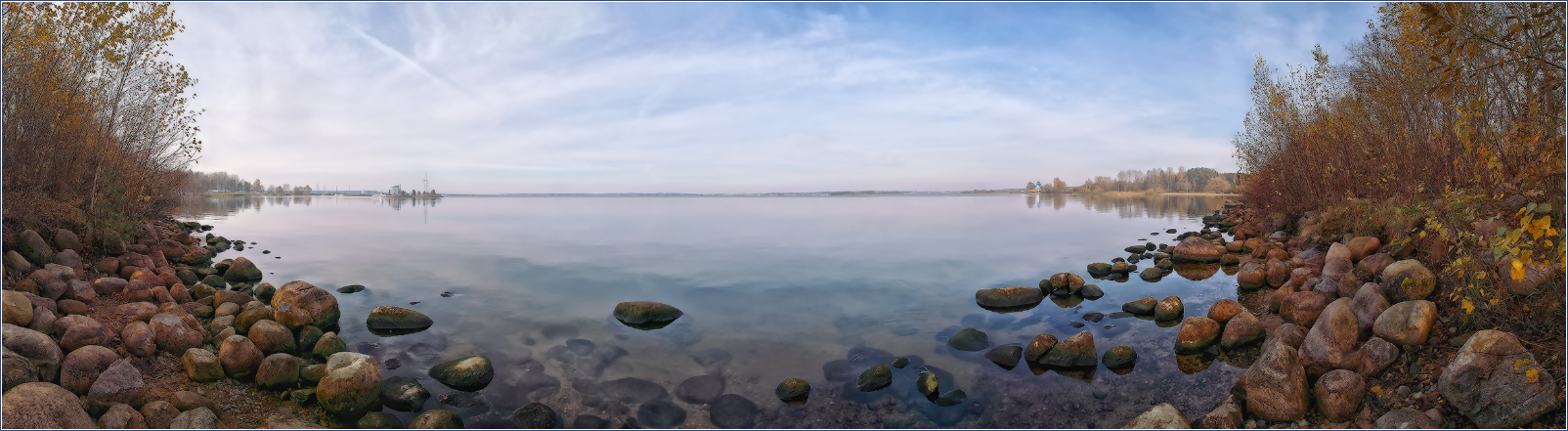 / Осень. Панорама Минского Моря /