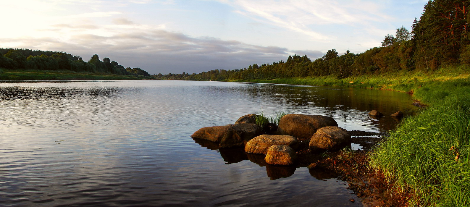 утро на Двине...