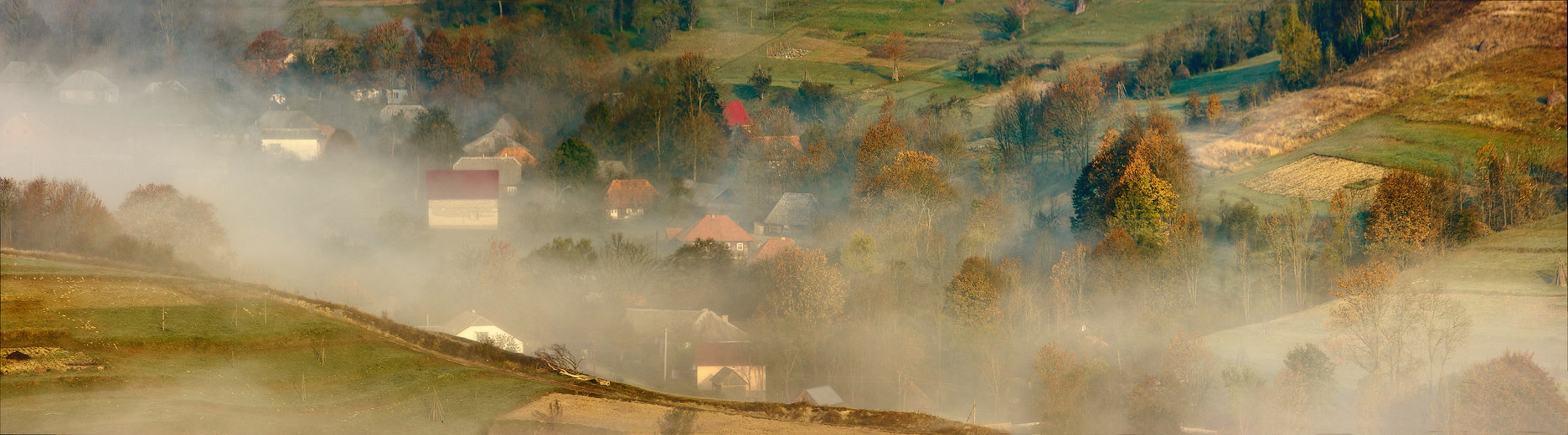 Подобовец в клубах тумана