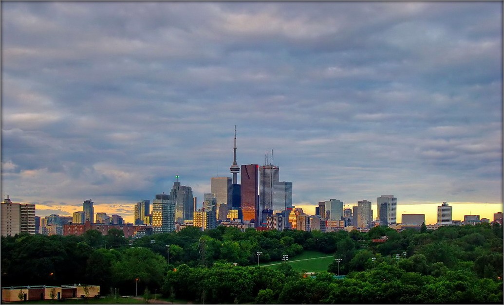 голубые рассветы Торонто