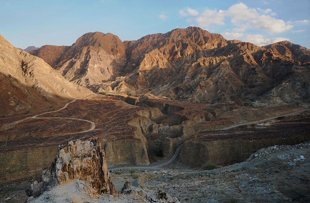 Складки гор