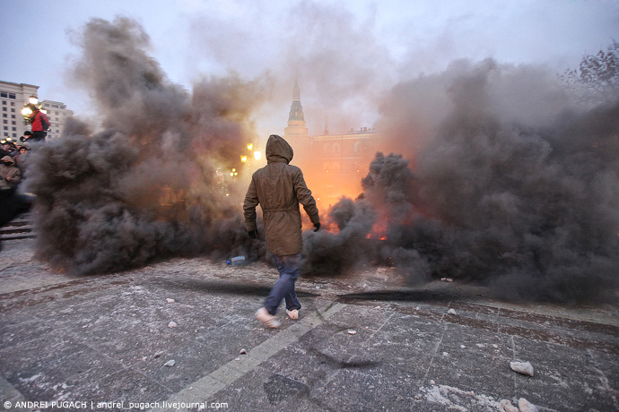 11 декабря 2010 г. Манежная площадь. Москва.