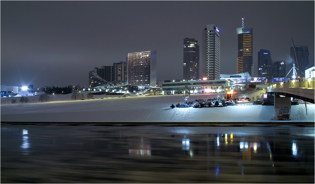 / Зима,вечер,набережная  v.II /