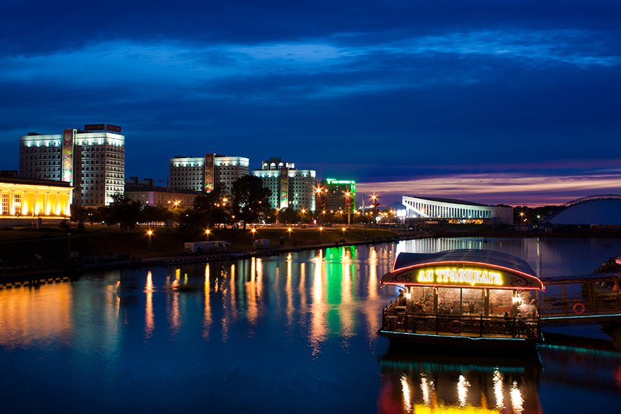 Краски вечернего Минска