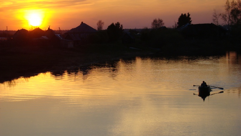 После рыбалки