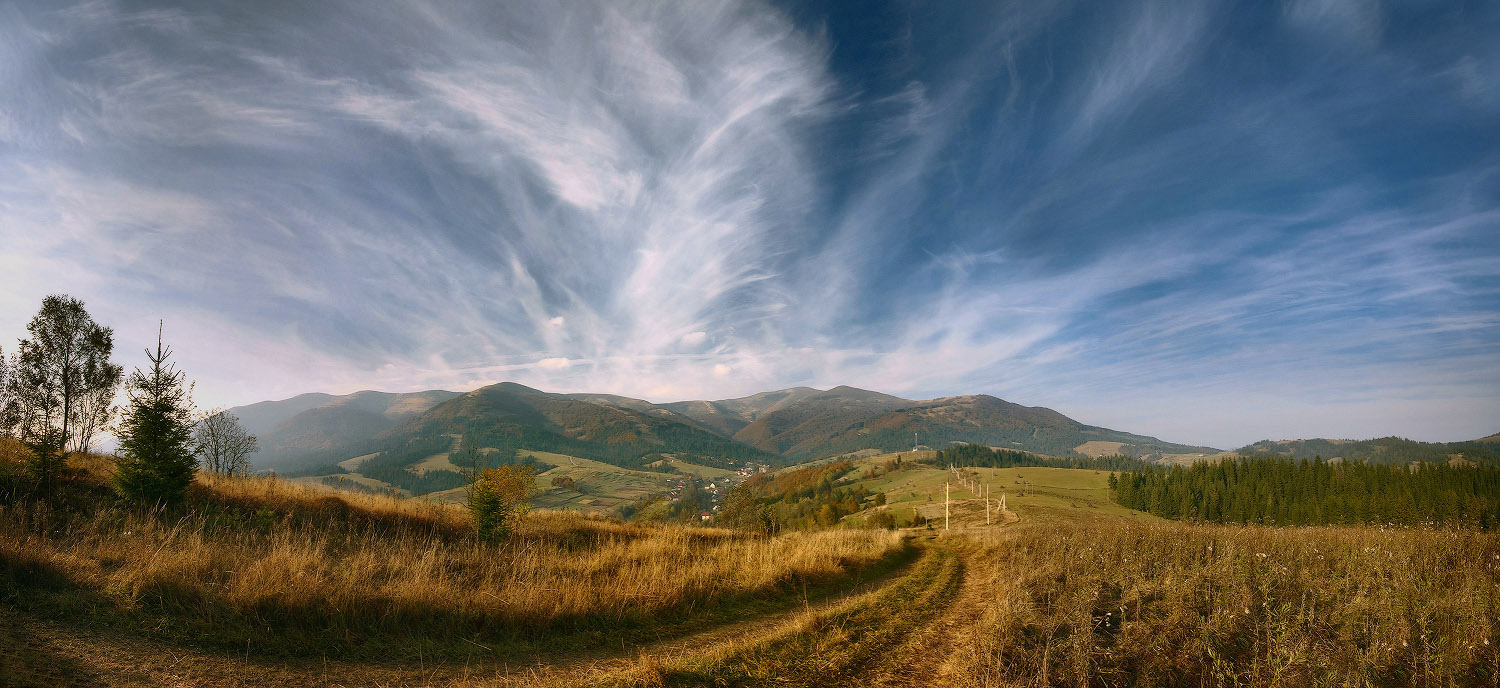 С видом на Боржаву