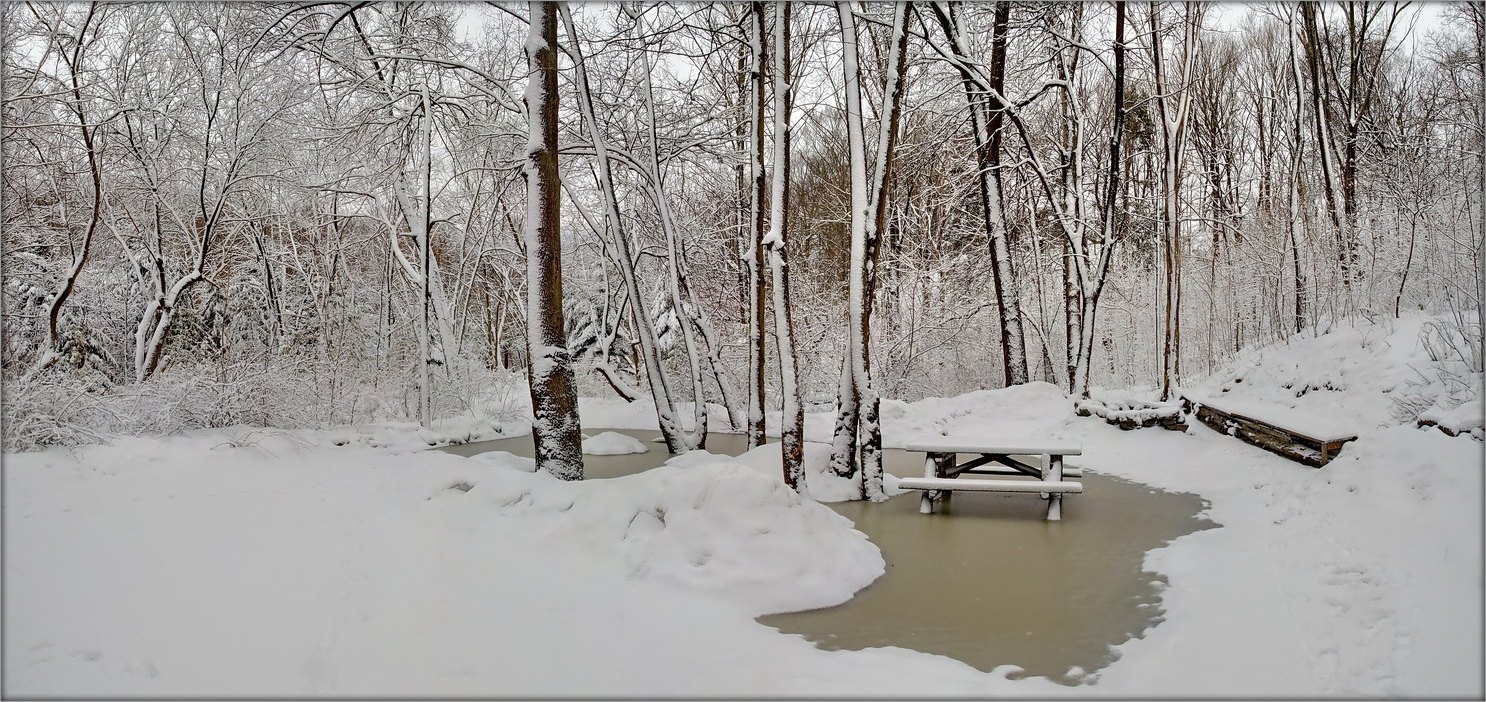 половодье снега