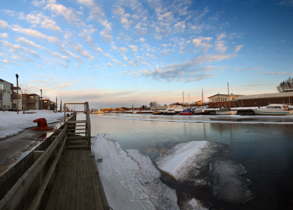 скандинавский закат