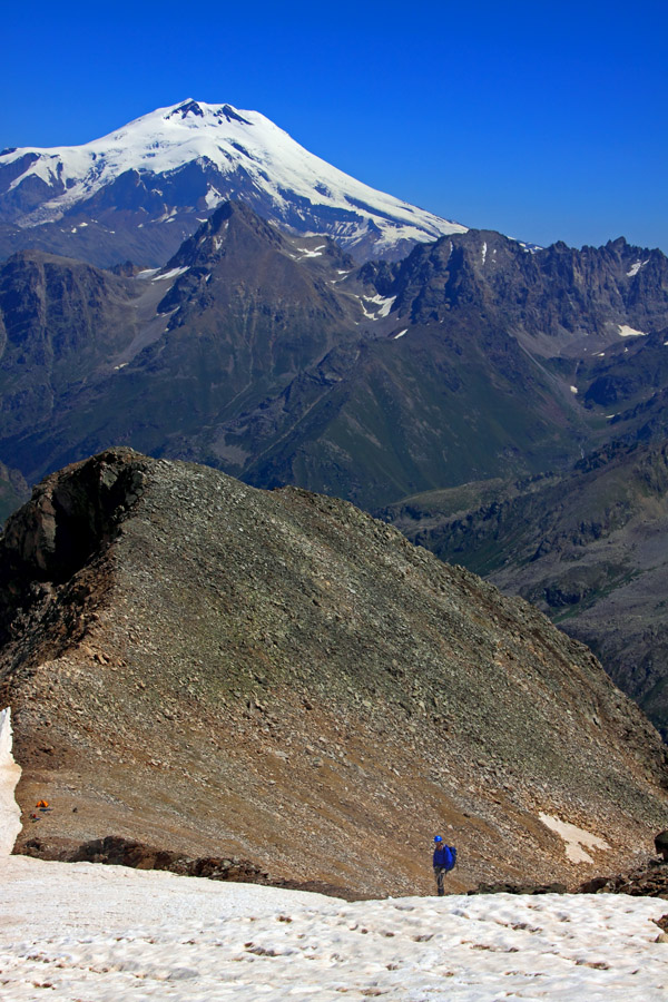 На горном склоне