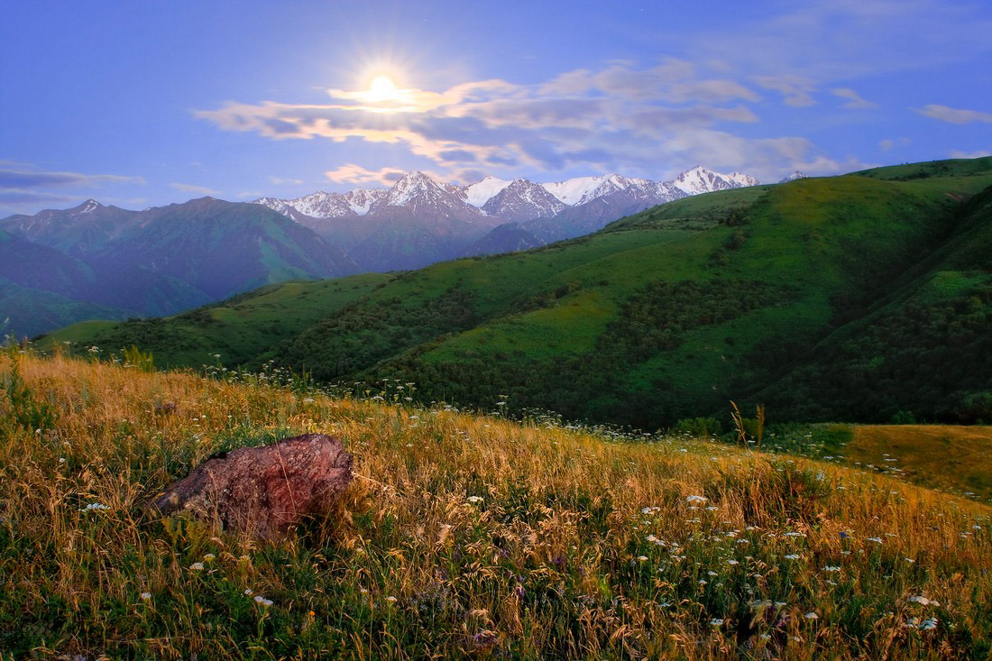 Восход луны