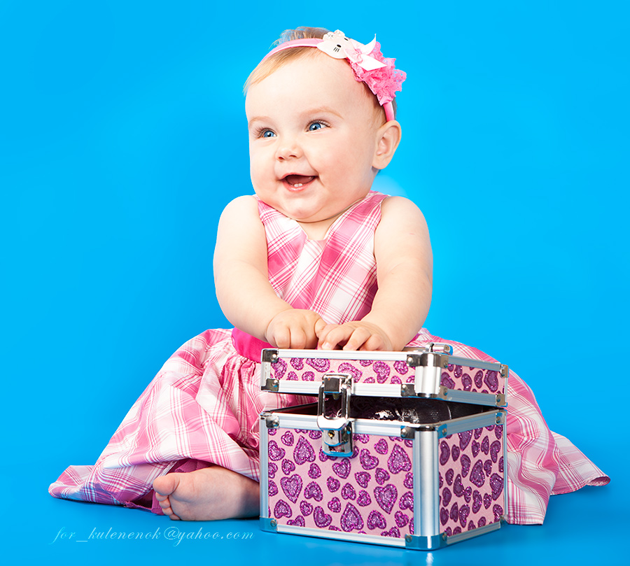 Маленькая модница.