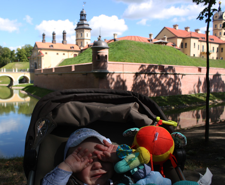 Ариан Франсуа в Несвиже