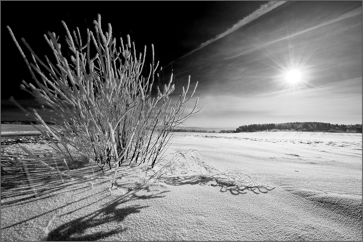 Заходило солнце