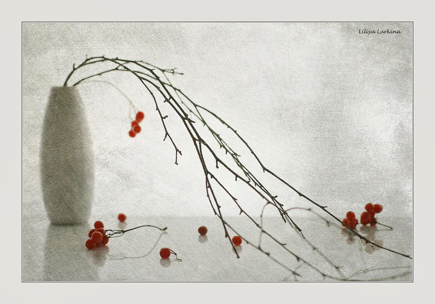 с калиной...