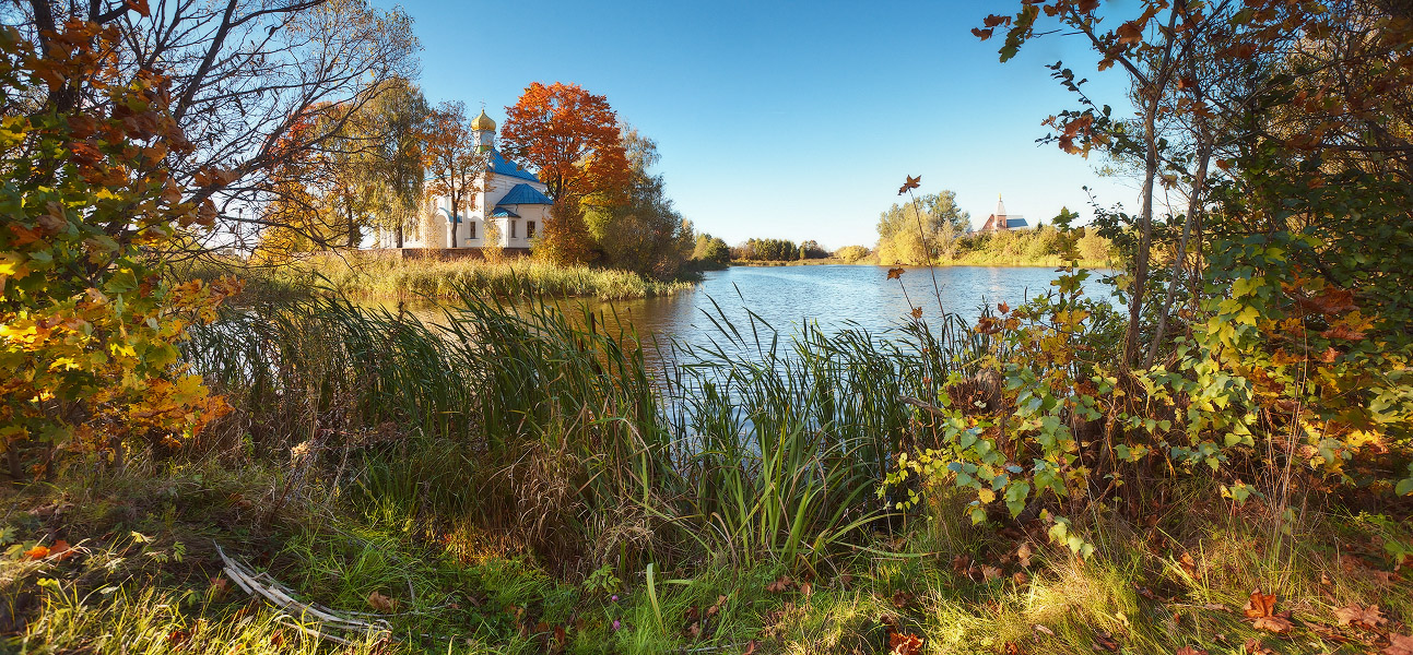 Солнечный октябрь на Вилейщине