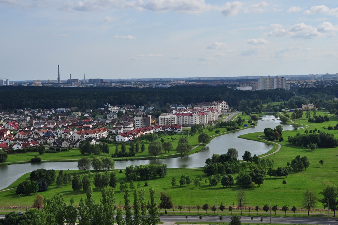 Минск как на ладоне