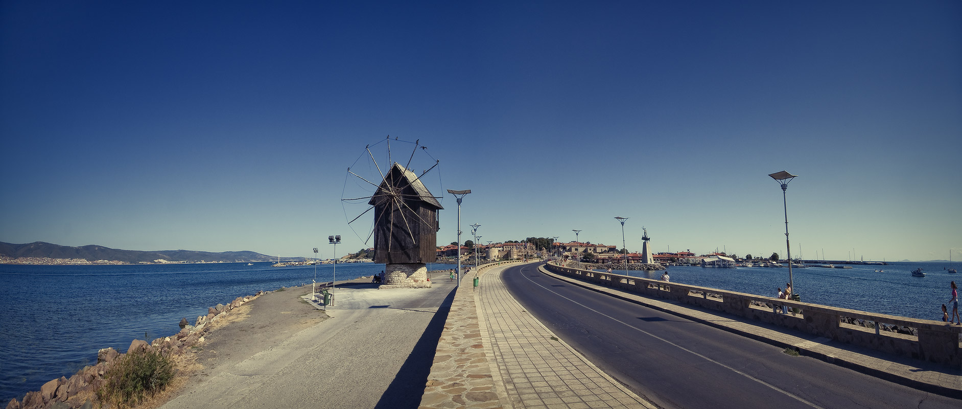 |   Панорама Несебра   |