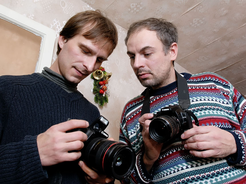 Мы встречали новый год. 2.