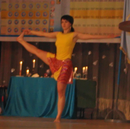 отборочный тур - поза радости :)