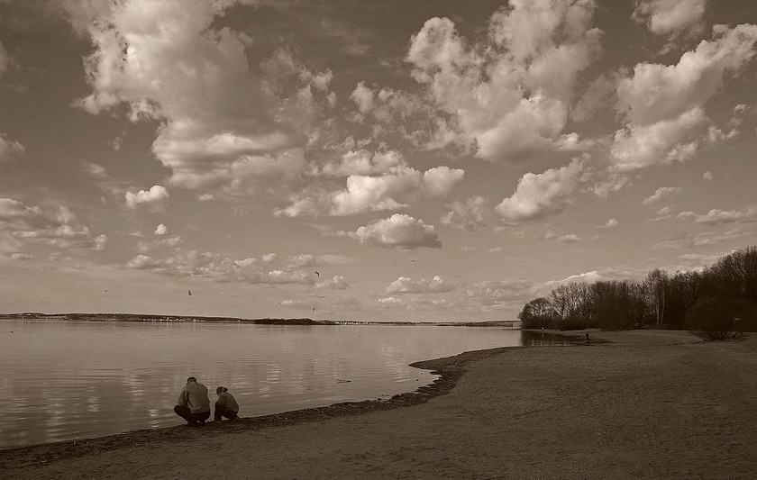 Отец и дочь