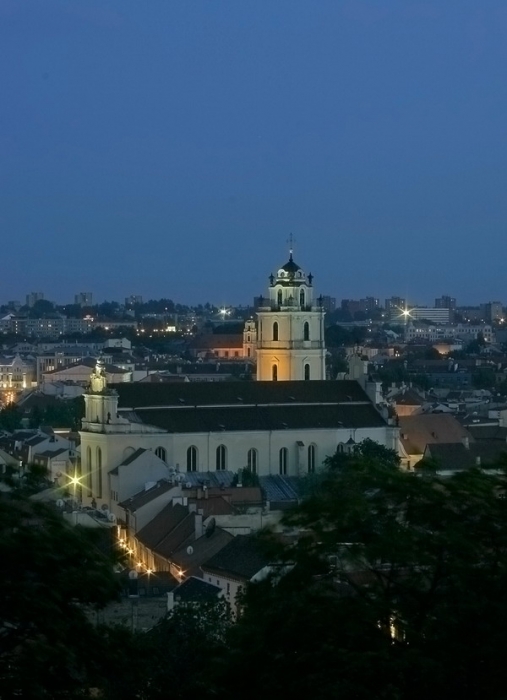 вечерний Вильнюс