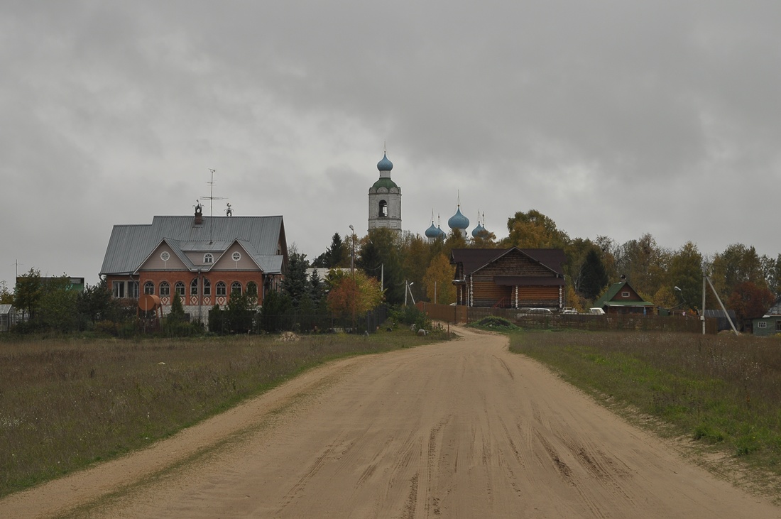 При въезде в д. Чирково