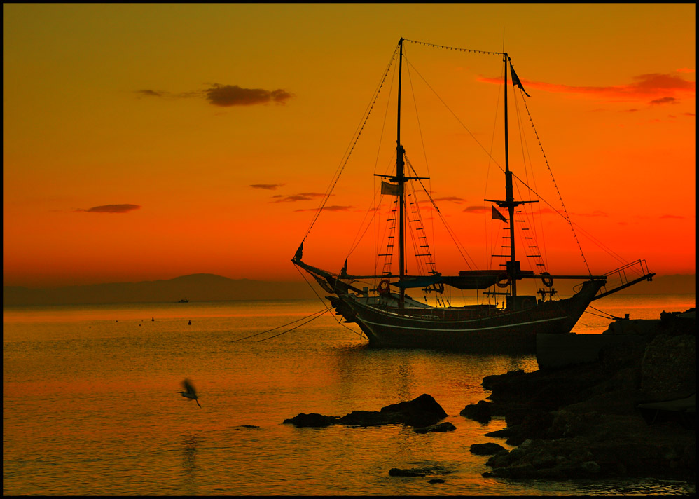 Рассвет на Родосе