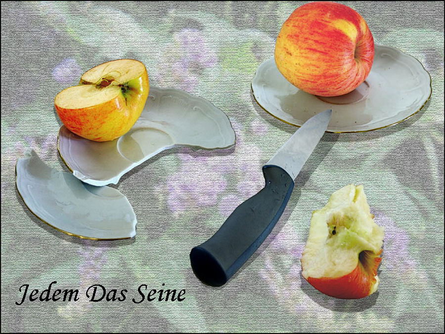 Jedem Das Seine(Каждому своё)