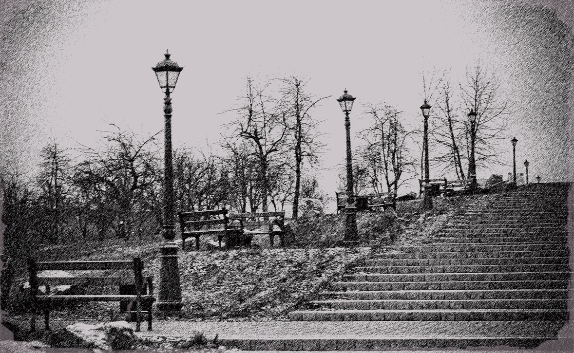 В осеннем парке