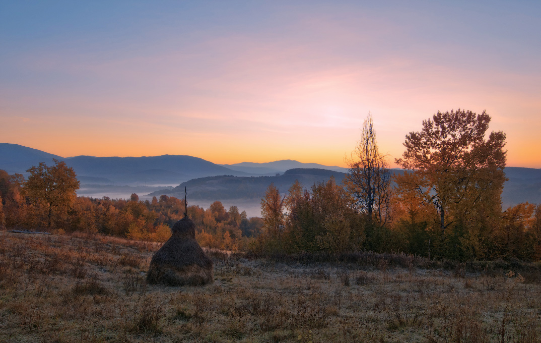 Пейзаж с копичкой...