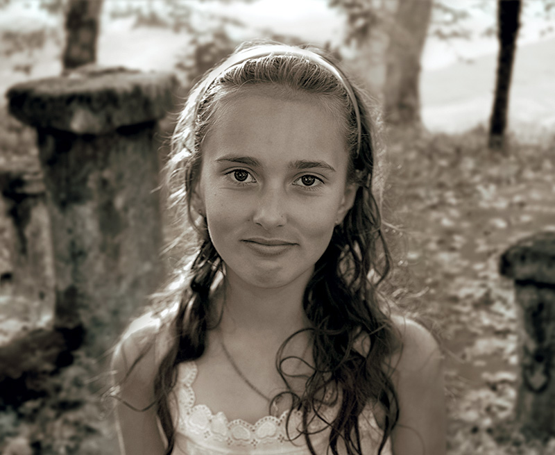 портрет девочки