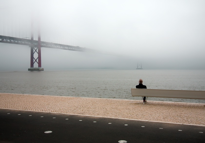 fog in lisbon