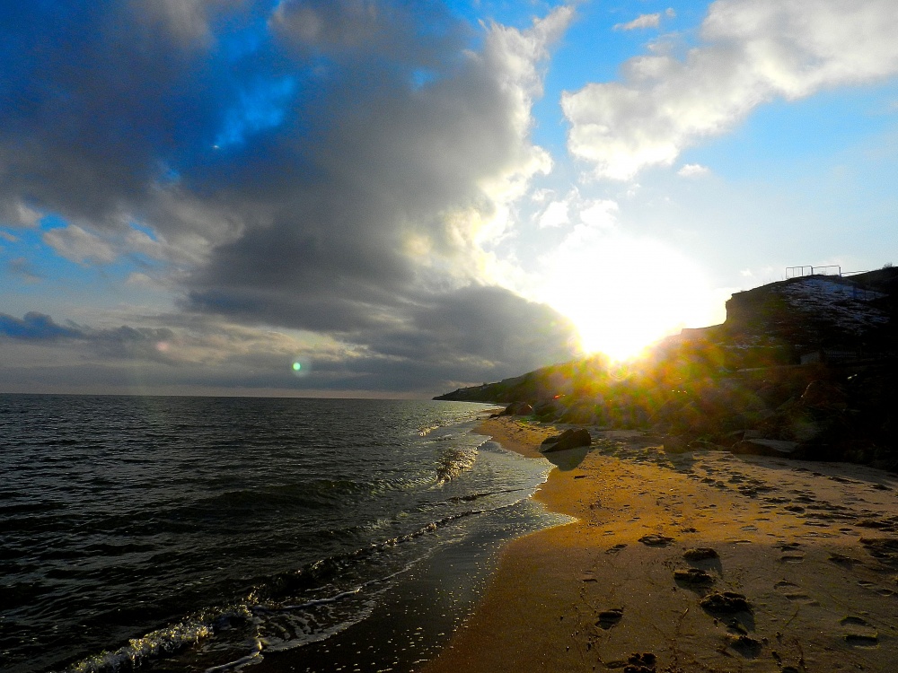 Азов в январе