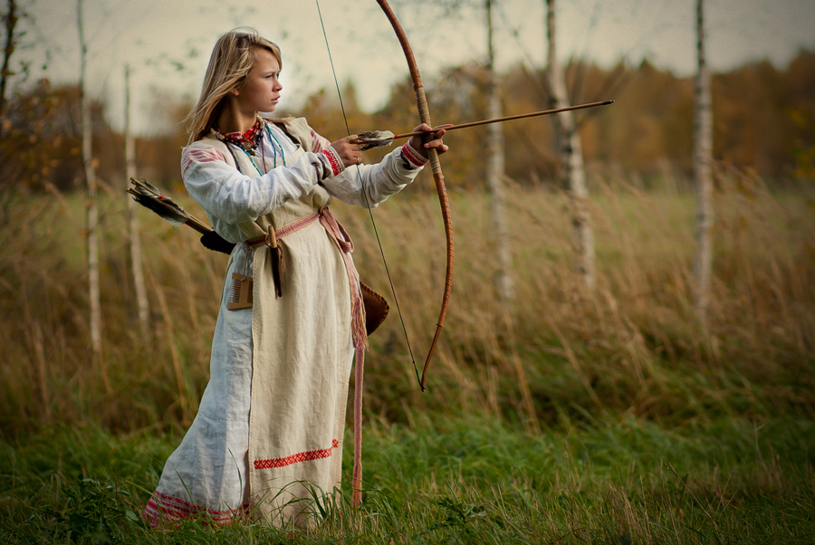 На вечерней заре...