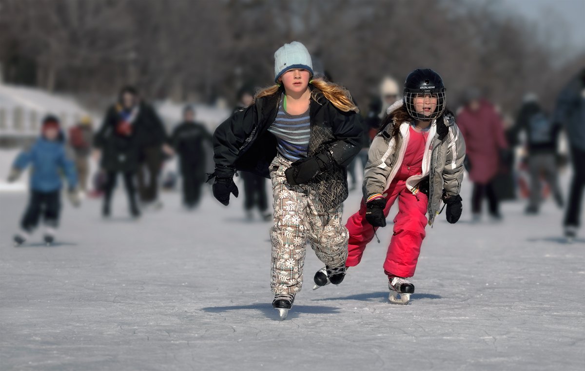 Ice Skating Girls