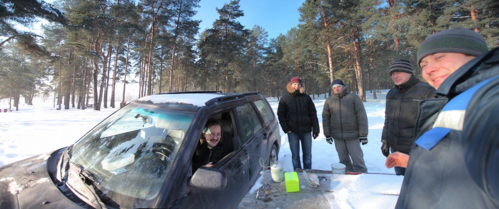 Февральская вылазка на Вилию